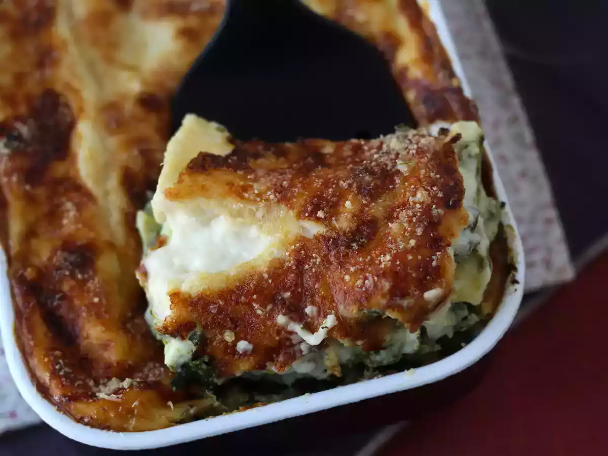Extra tající ricotta a špenátové lasagne - foto 5