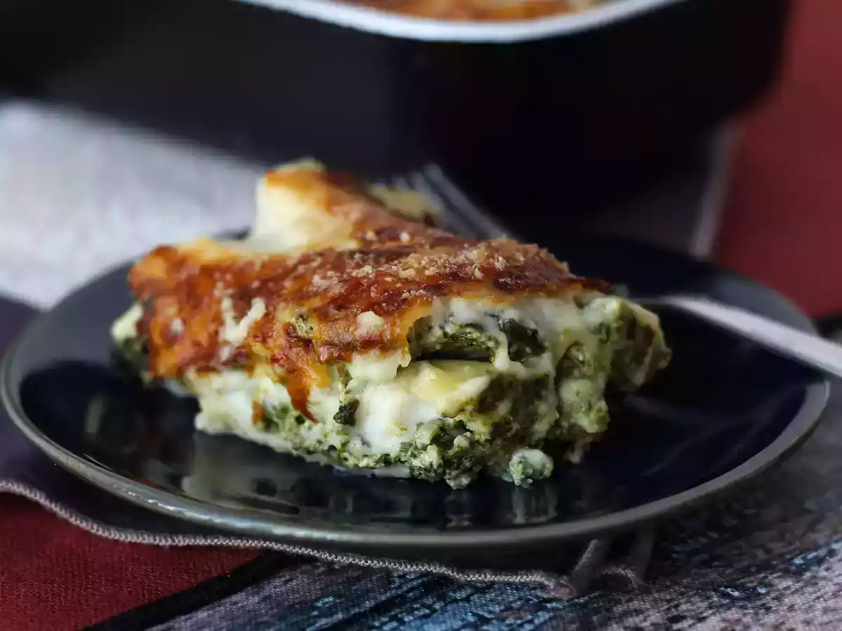 Extra tající ricotta a špenátové lasagne - foto 7