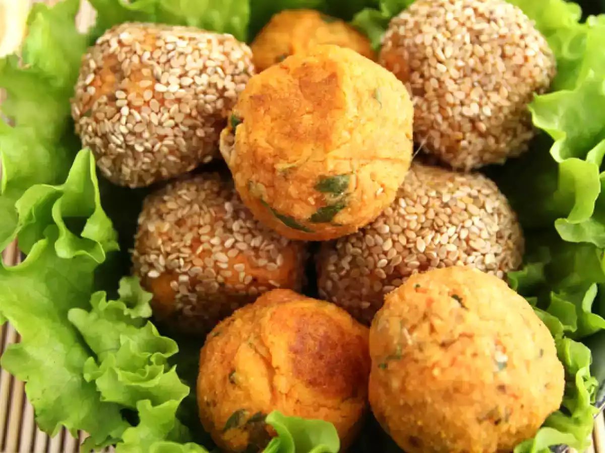 Falafel ze sladkých brambor - foto 2