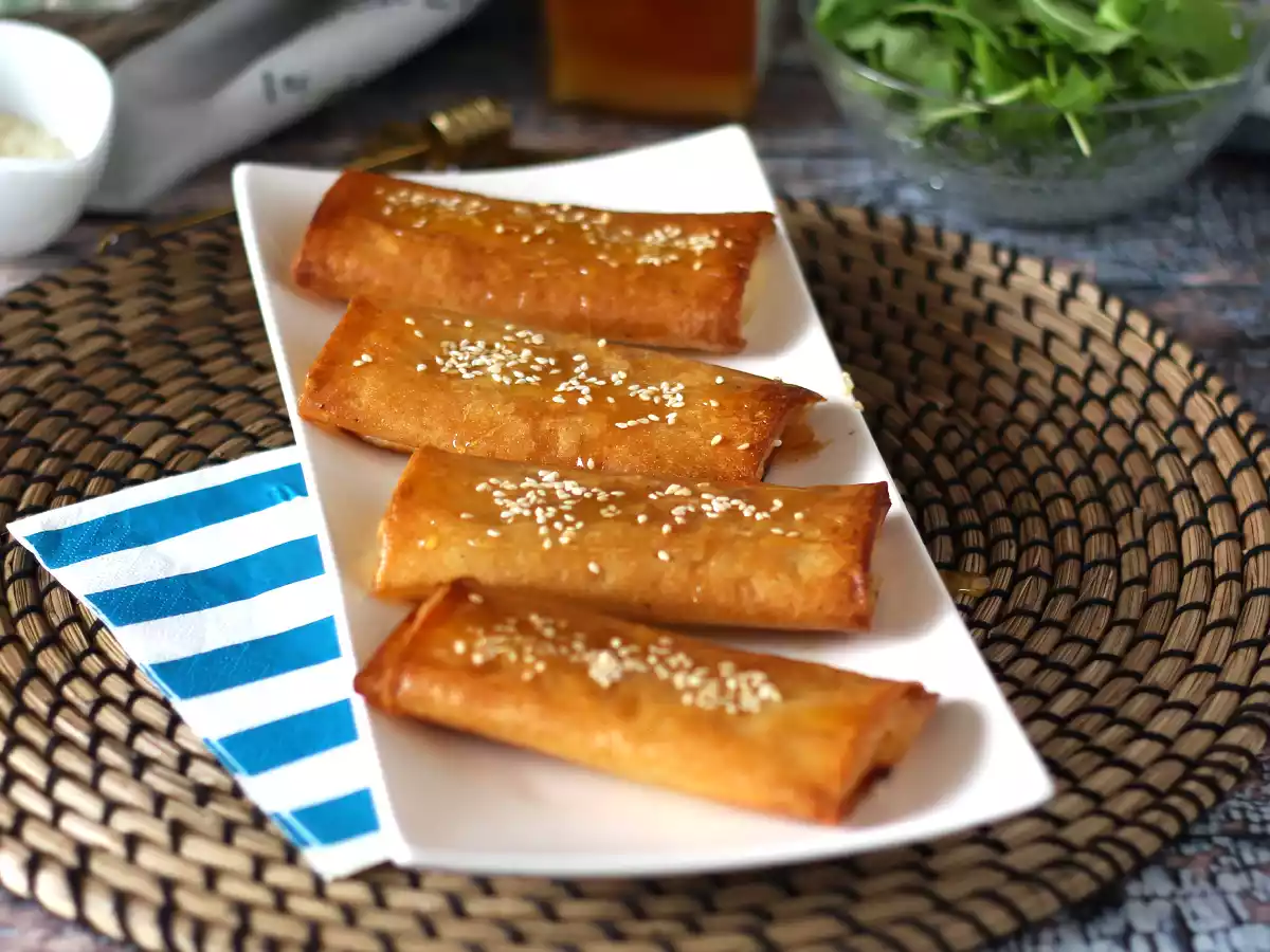 Feta Saganaki, řecký recept na křupky z fety a medu - foto 5