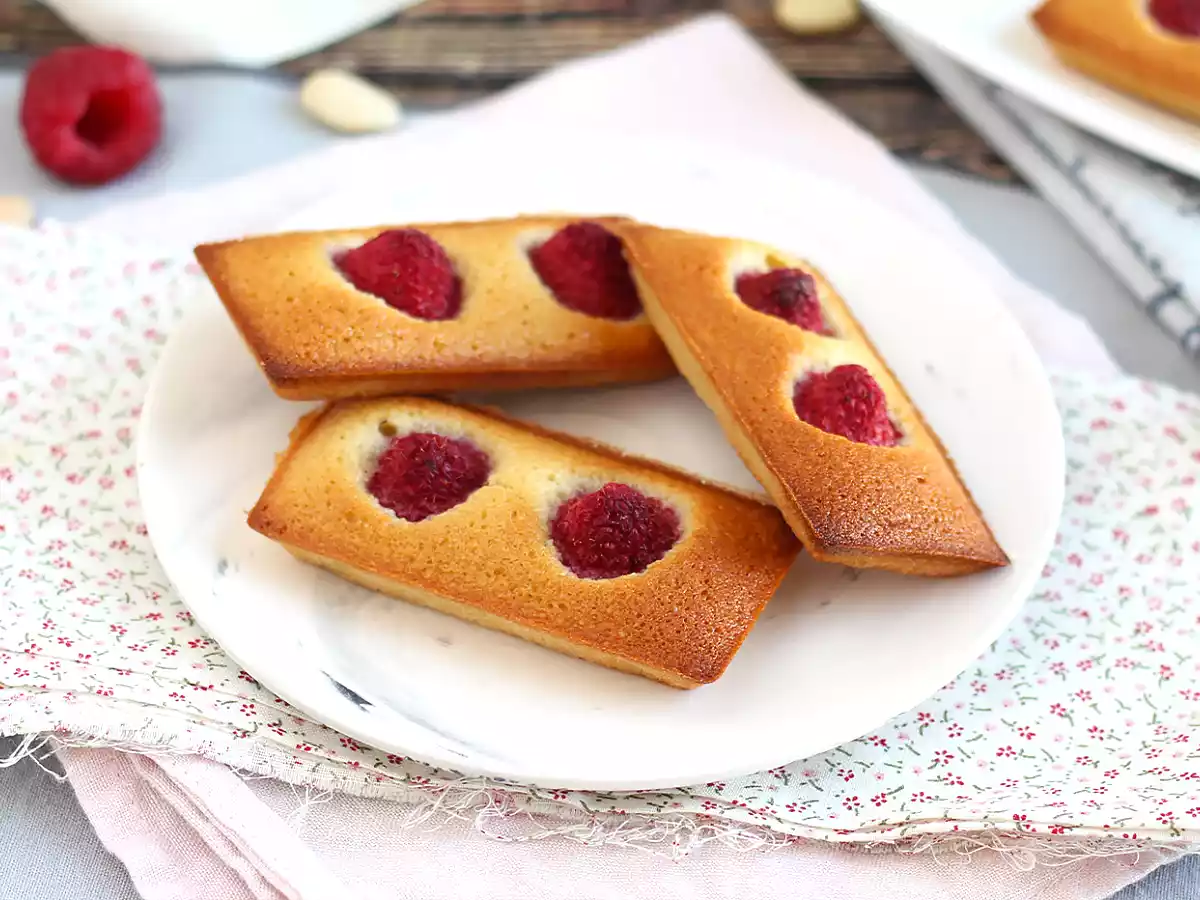 Financie s malinami, podrobný a snadný recept na přípravu - foto 2