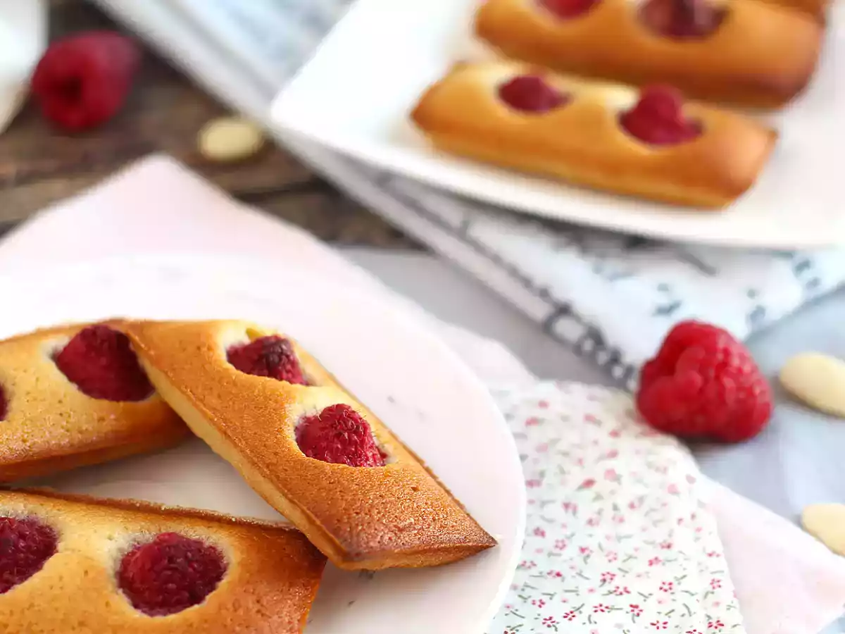 Financie s malinami, podrobný a snadný recept na přípravu - foto 3