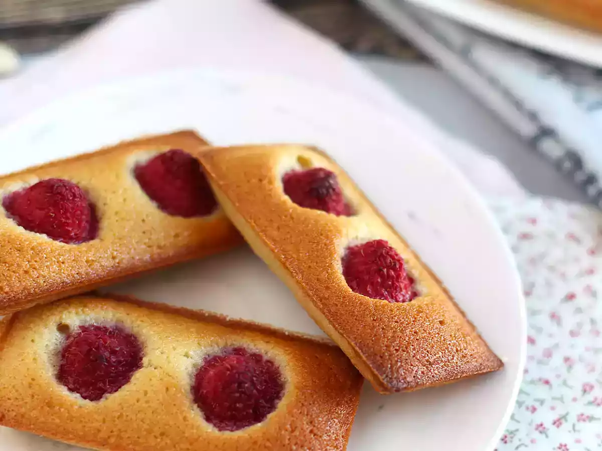 Financie s malinami, podrobný a snadný recept na přípravu - foto 7