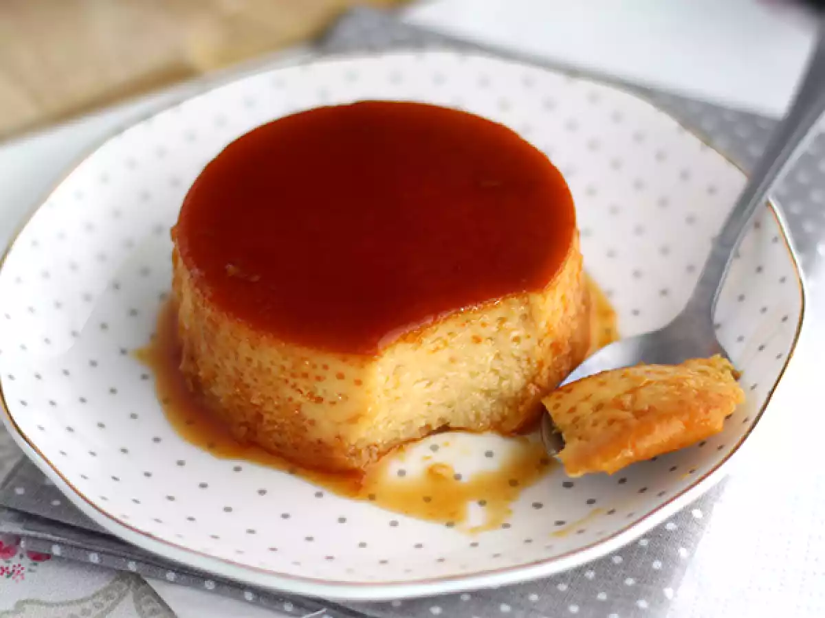 Flan s kondenzovaným mlékem