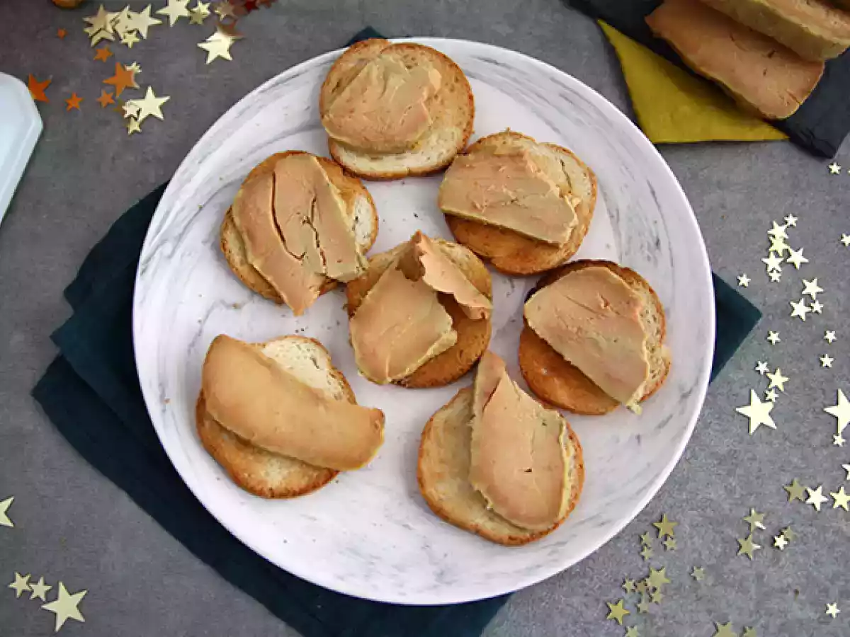 Foie gras vařený v soli - foto 2