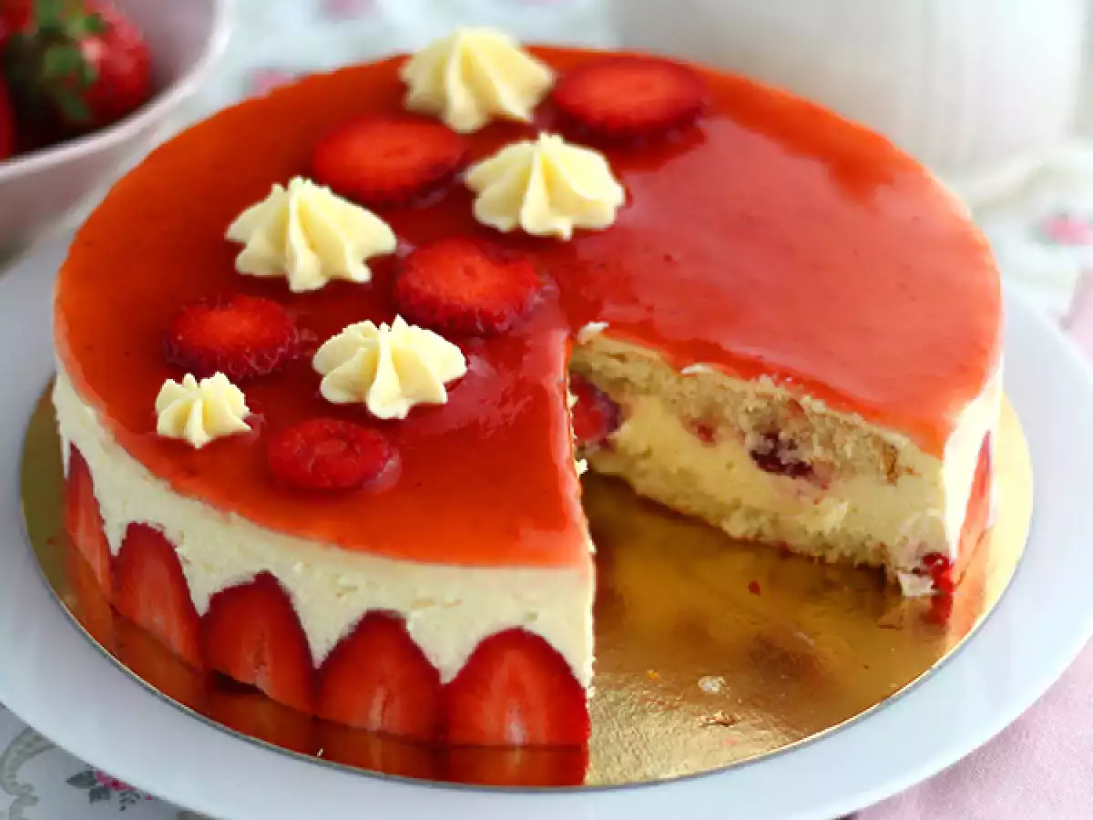 Fraisier (recept krok za krokem) - foto 3