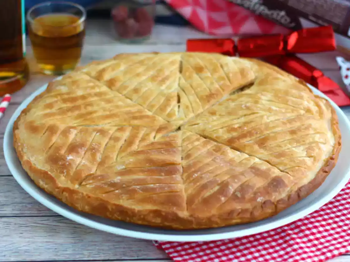 Galette des Rois frangipane (bez lepku)