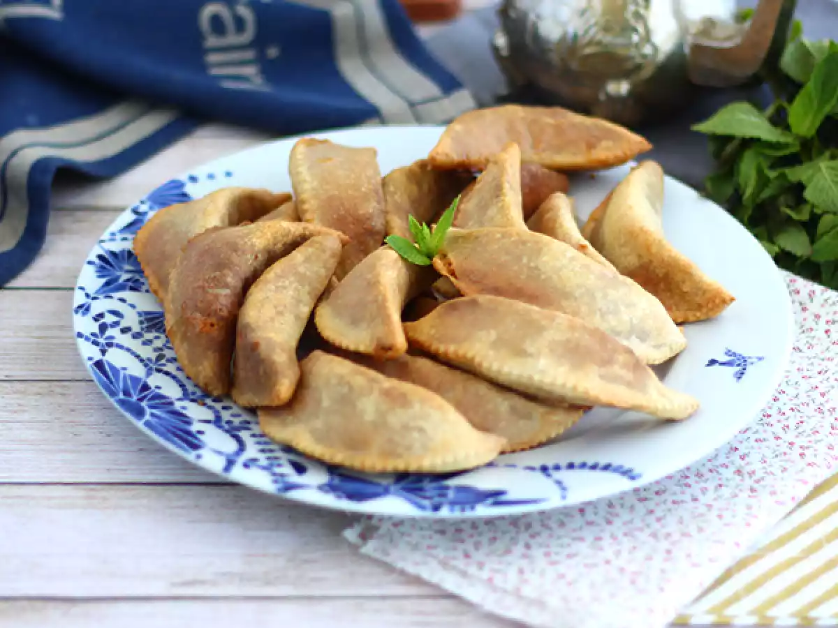 Gazelí rohy, recept krok za krokem