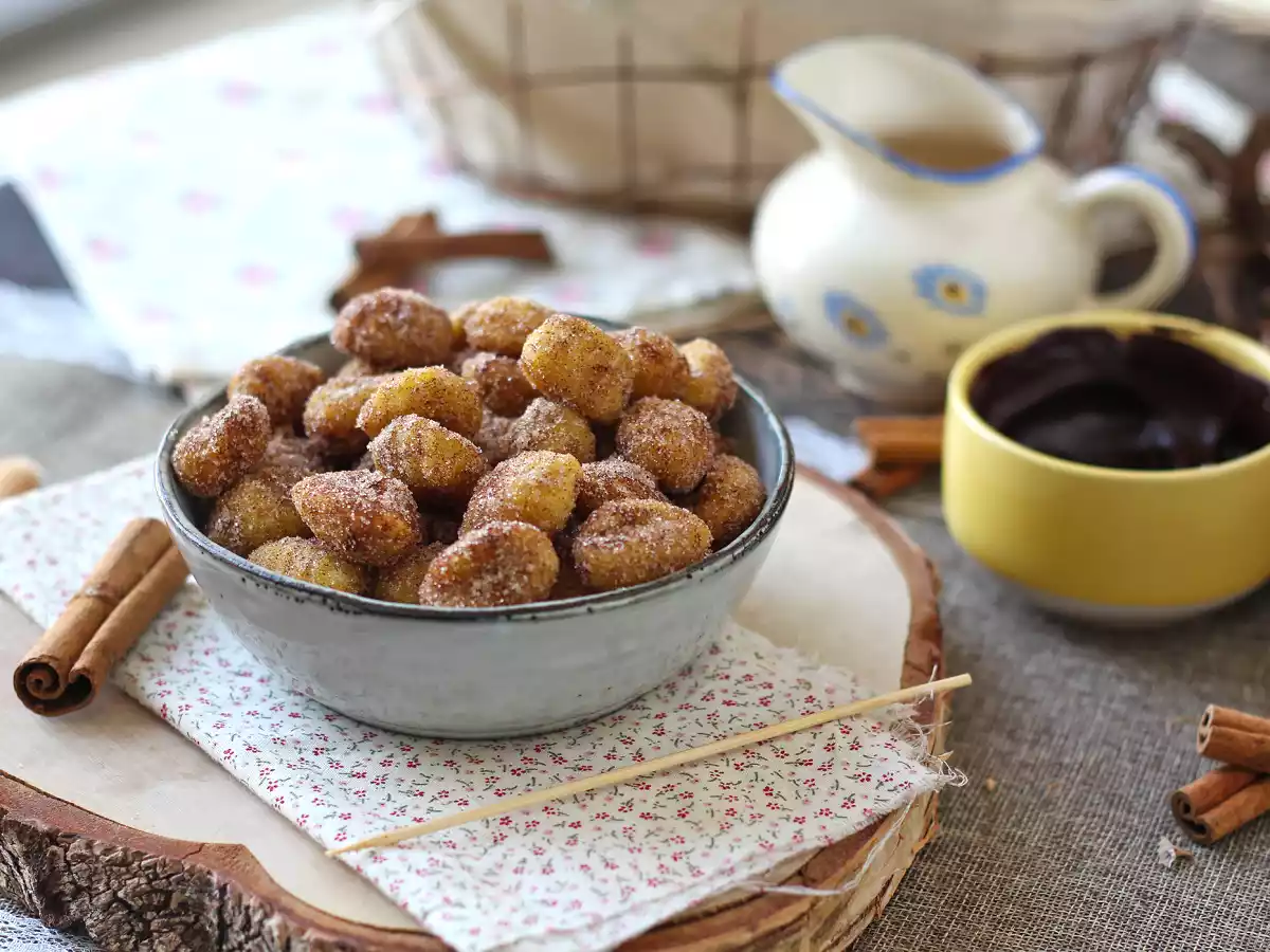 Gnocchi s airfryerem: recept na skořicový dezert, který si můžete vychutnat!