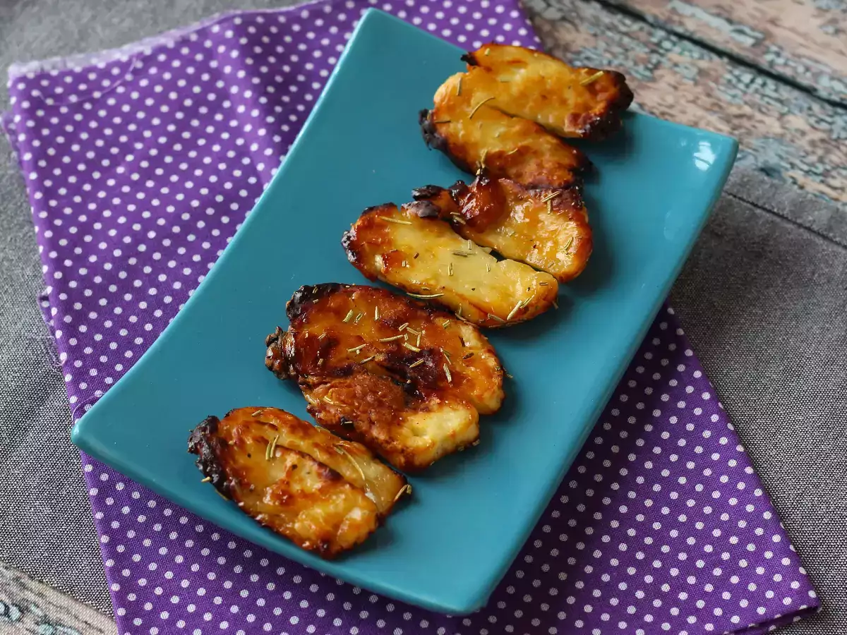 Grilované halloumi s medem v horkovzdušné fritéze - foto 3