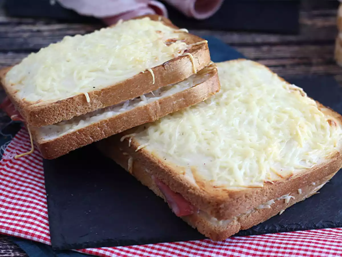 Gurmánské croque-monsieur s bešamelovou omáčkou - foto 2