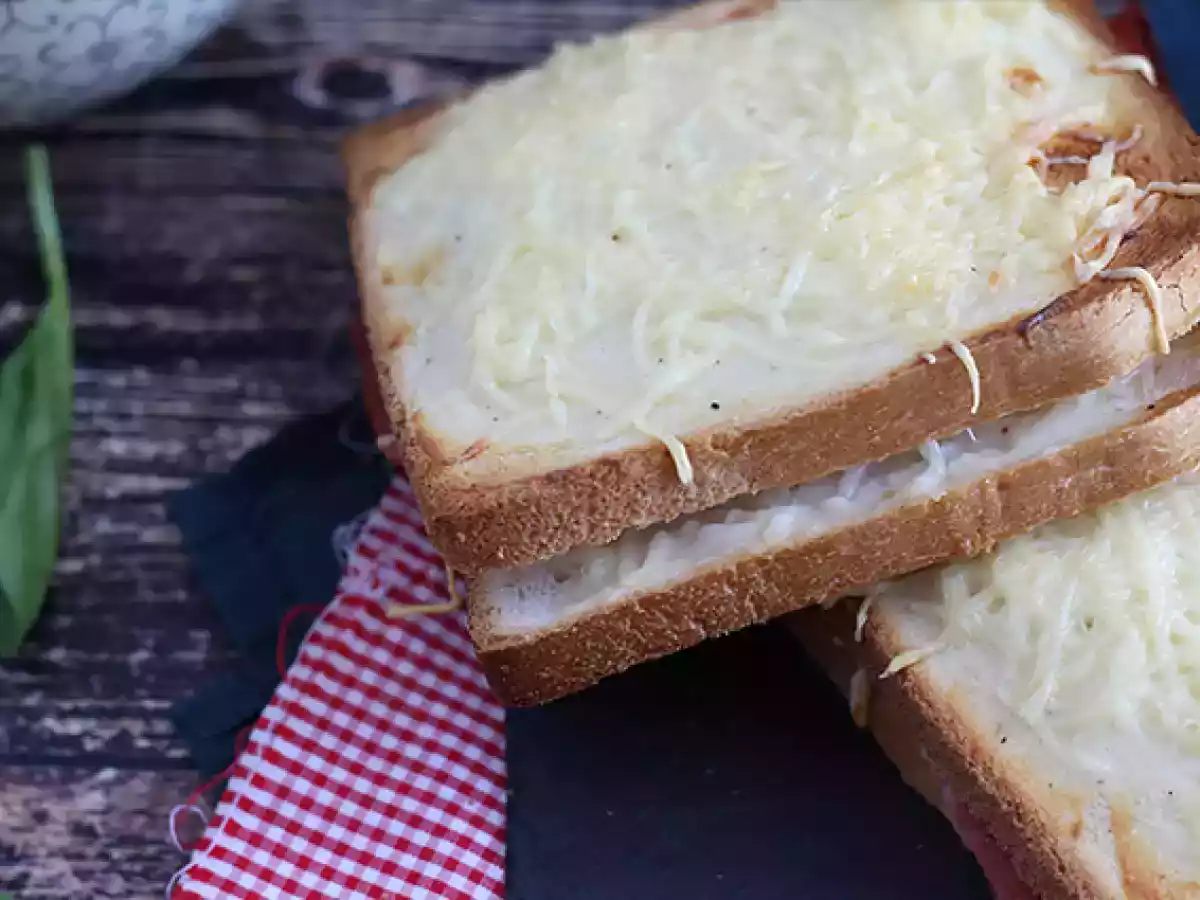 Gurmánské croque-monsieur s bešamelovou omáčkou - foto 5