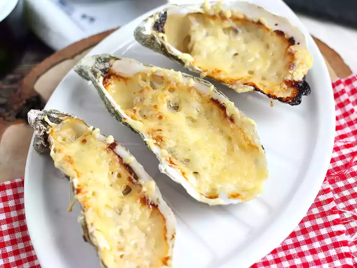 Gurmánské ústřice au gratin - foto 4