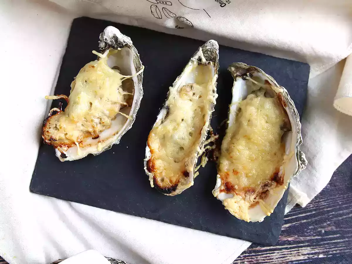 Gurmánské ústřice au gratin - foto 5
