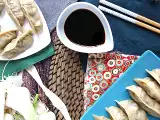 Gyozas s kuřecím masem, mrkví a houbami, foto 2