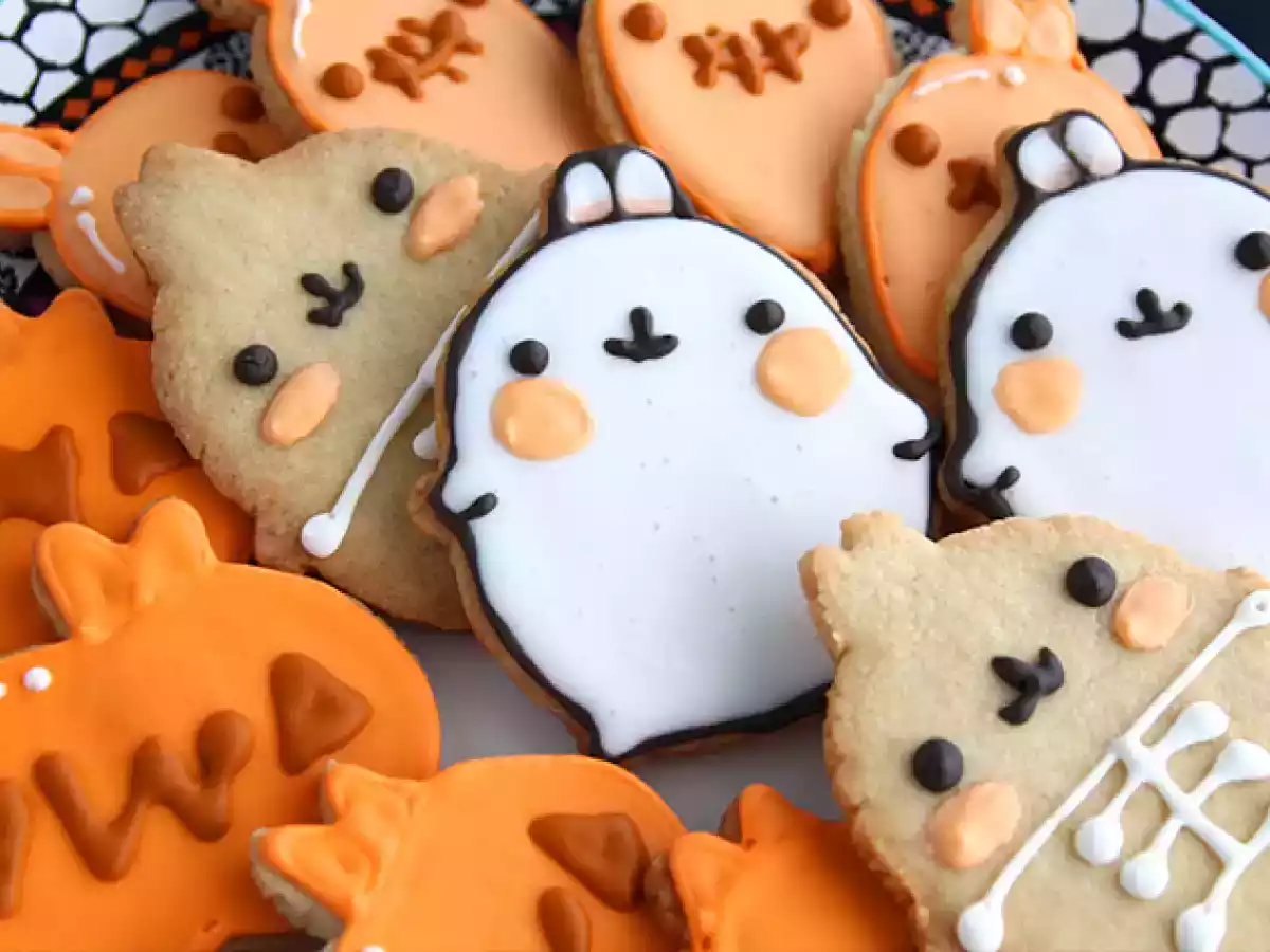 Halloweenské sušenky Molang - foto 4