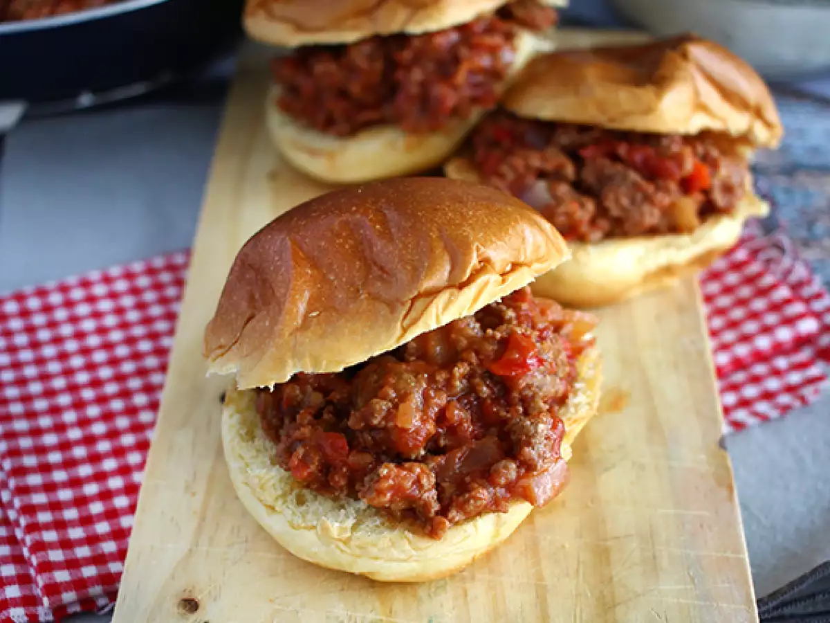 Hamburger Sloppy Joe - foto 3