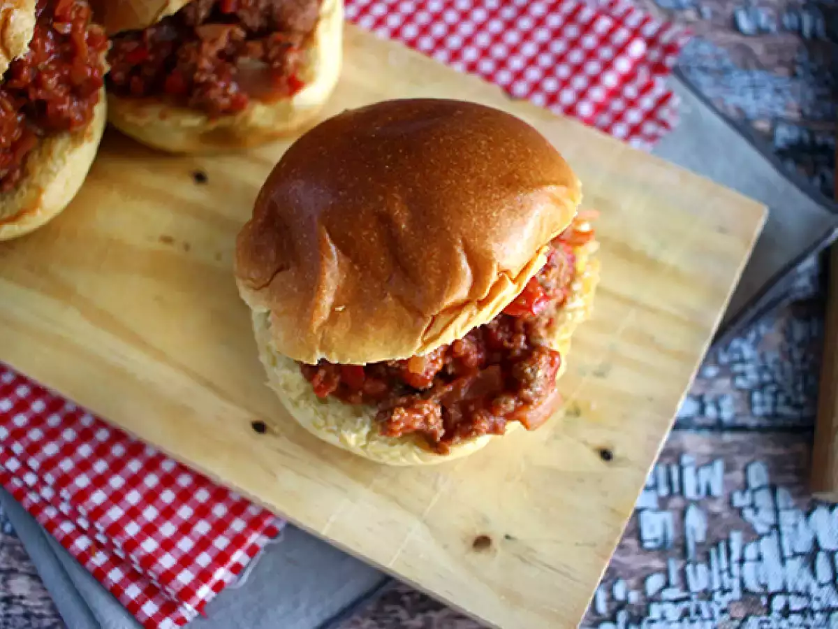 Hamburger Sloppy Joe - foto 4