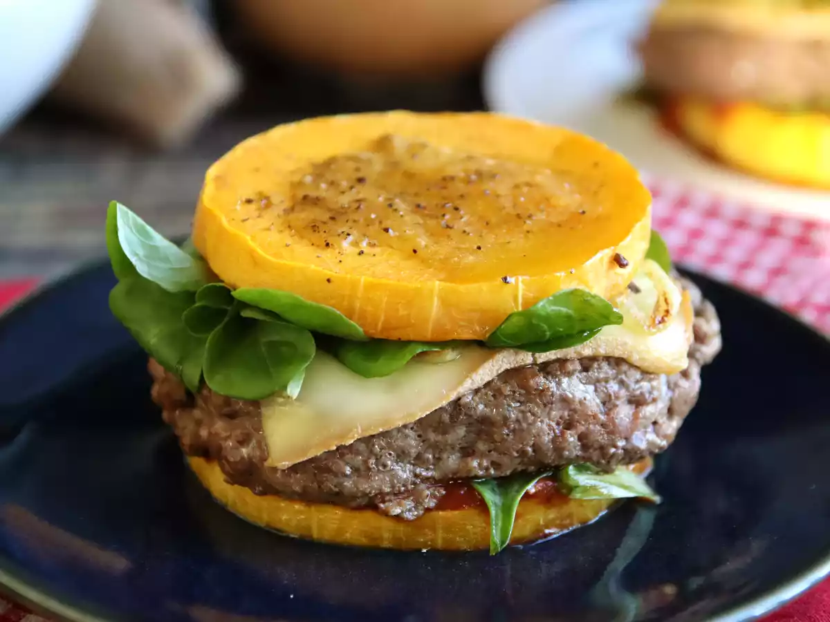Hamburgery z máslové dýně (zaručeně bez chleba!) - foto 2