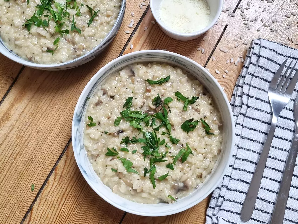 Houbové rizoto v Thermomixu - foto 3