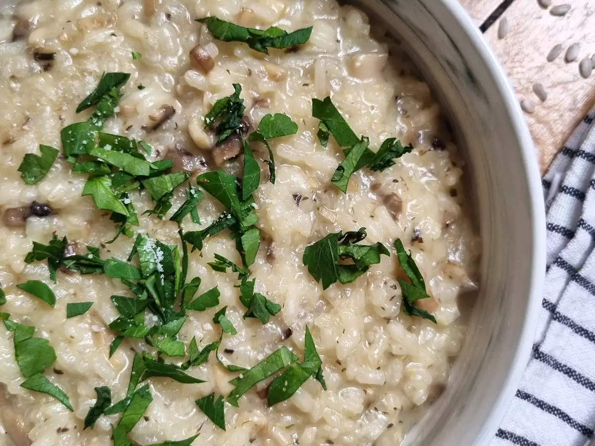 Houbové rizoto v Thermomixu - foto 5