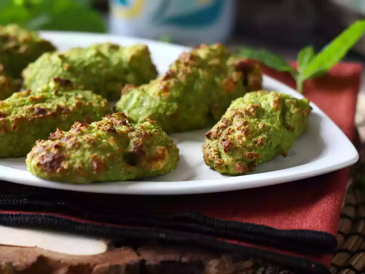 Hráškové a feta karbanátky ve fritéze: chutné a velmi rychlé na přípravu! - foto 3