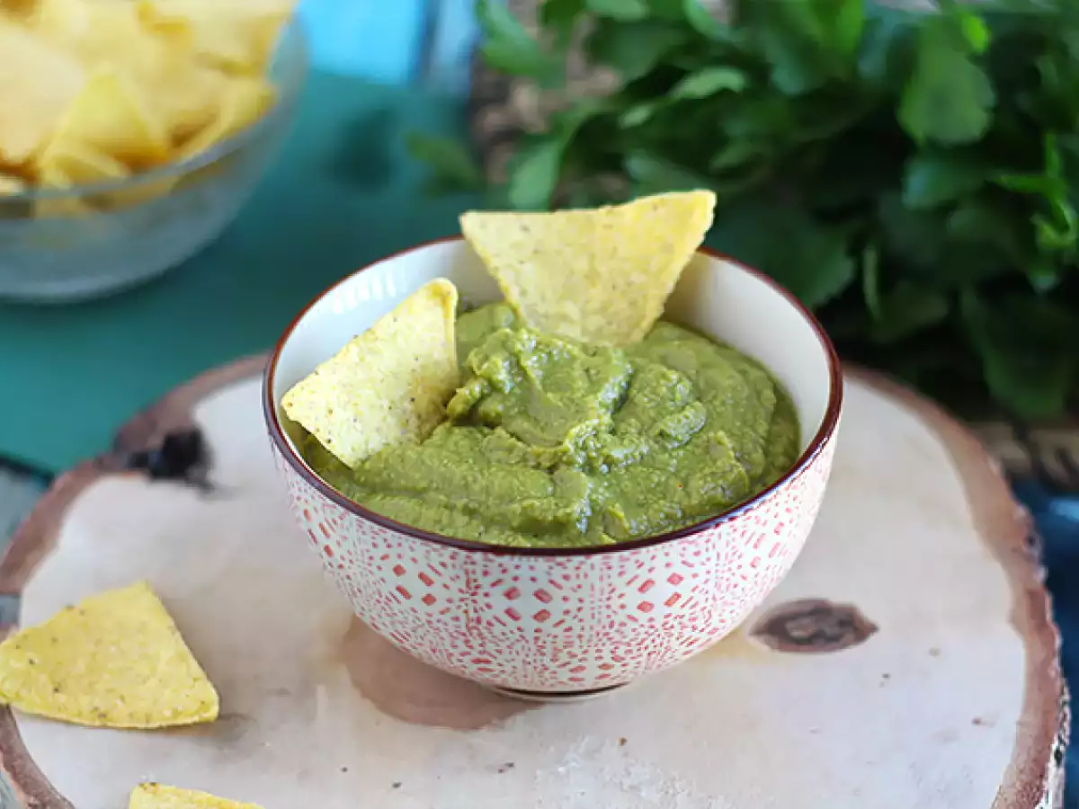Hráškové guacamole s limetkou - foto 2