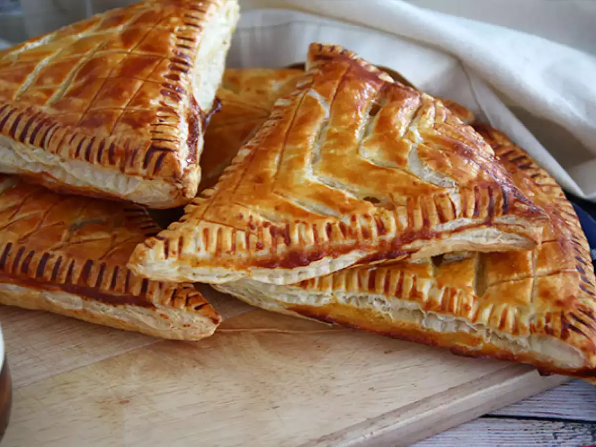 Hrušková frangipane v jednotlivých porcích - foto 3