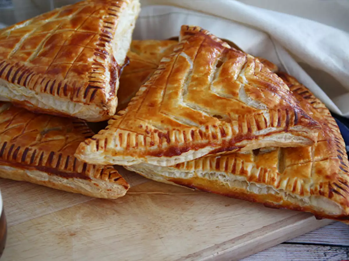 Hruškové frangipane v jednotlivých porcích - foto 3