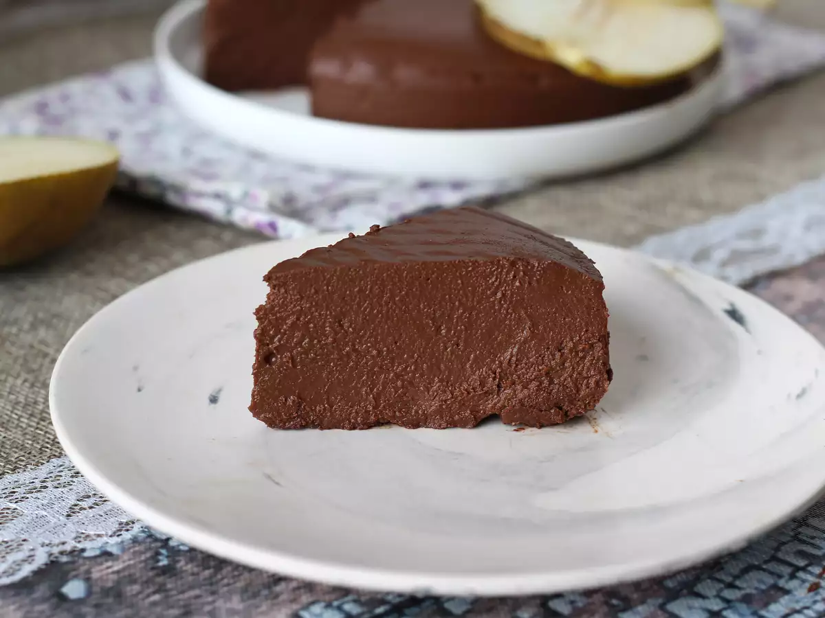 Hruškový čokoládový fudge: snadný dezert ze 2 ingrediencí! - foto 7