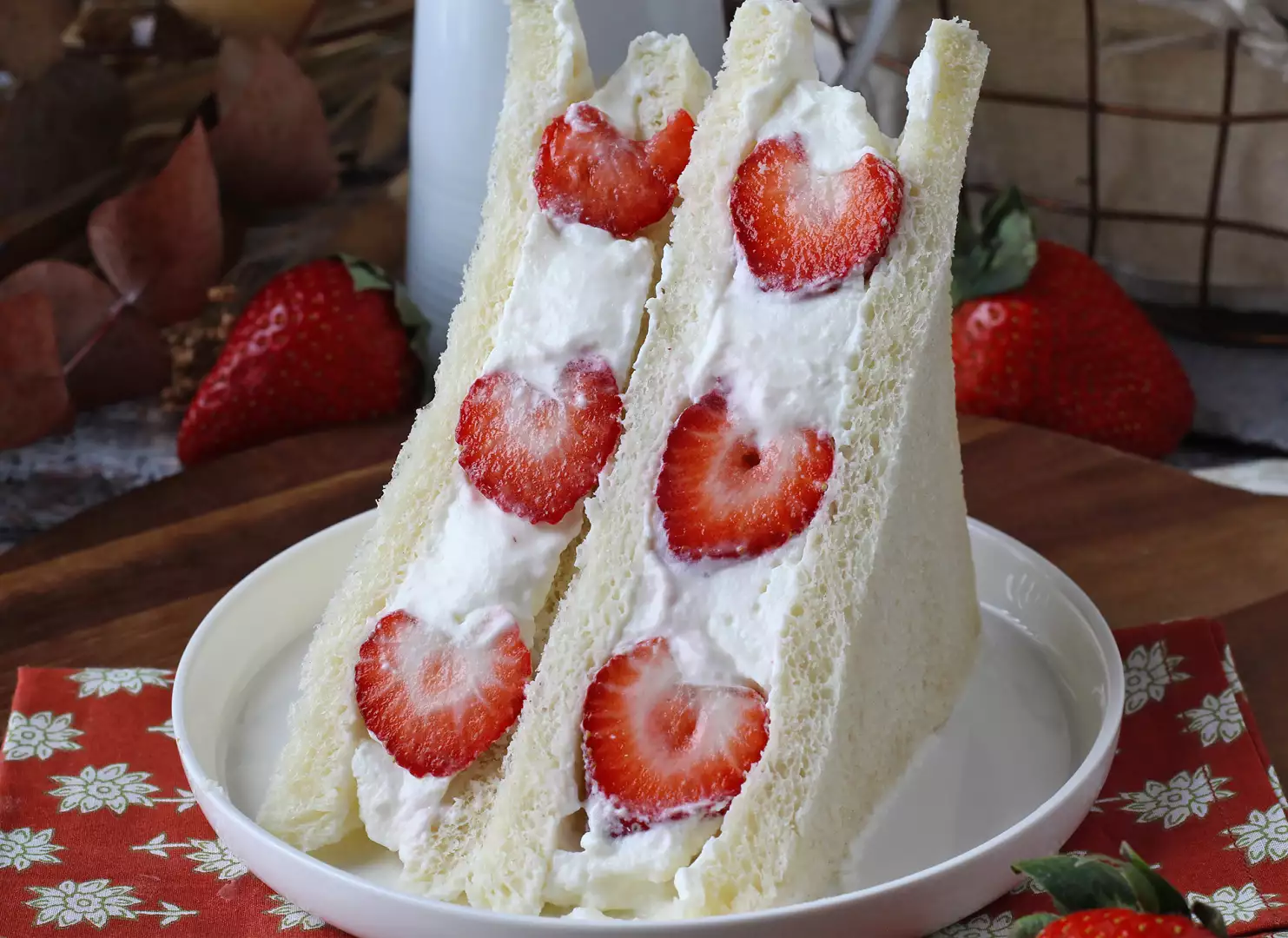 Ichigo sando, japonský jahodový sendvič!
