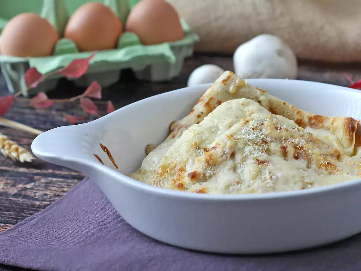 Italské palačinky s ricottou a houbami: dokonalý krémový vegetariánský recept pro každou příležitost - foto 5