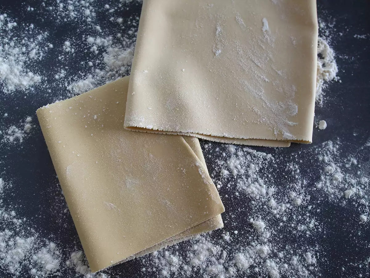 Jak připravit domácí vaječné těsto na lasagne - foto 3