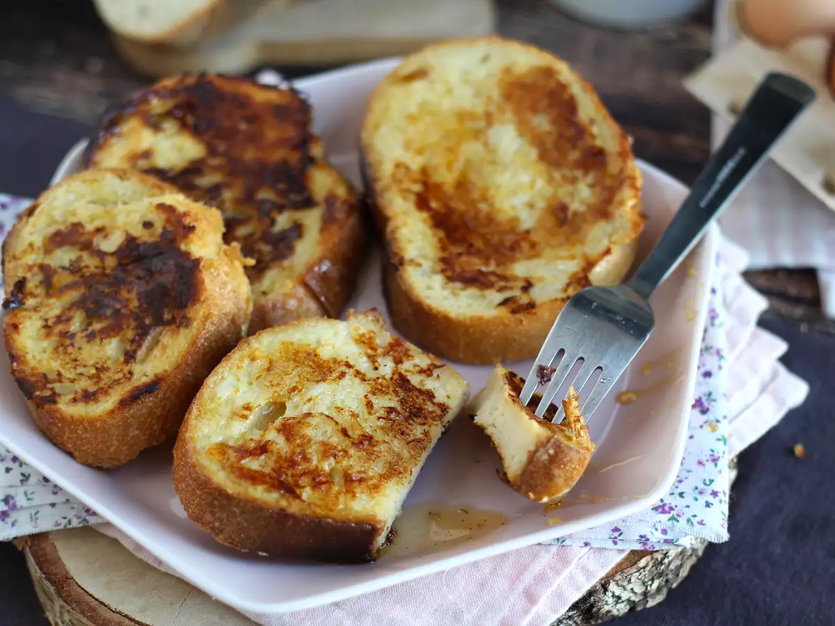 Jak připravit francouzský toast (pain perdu)?