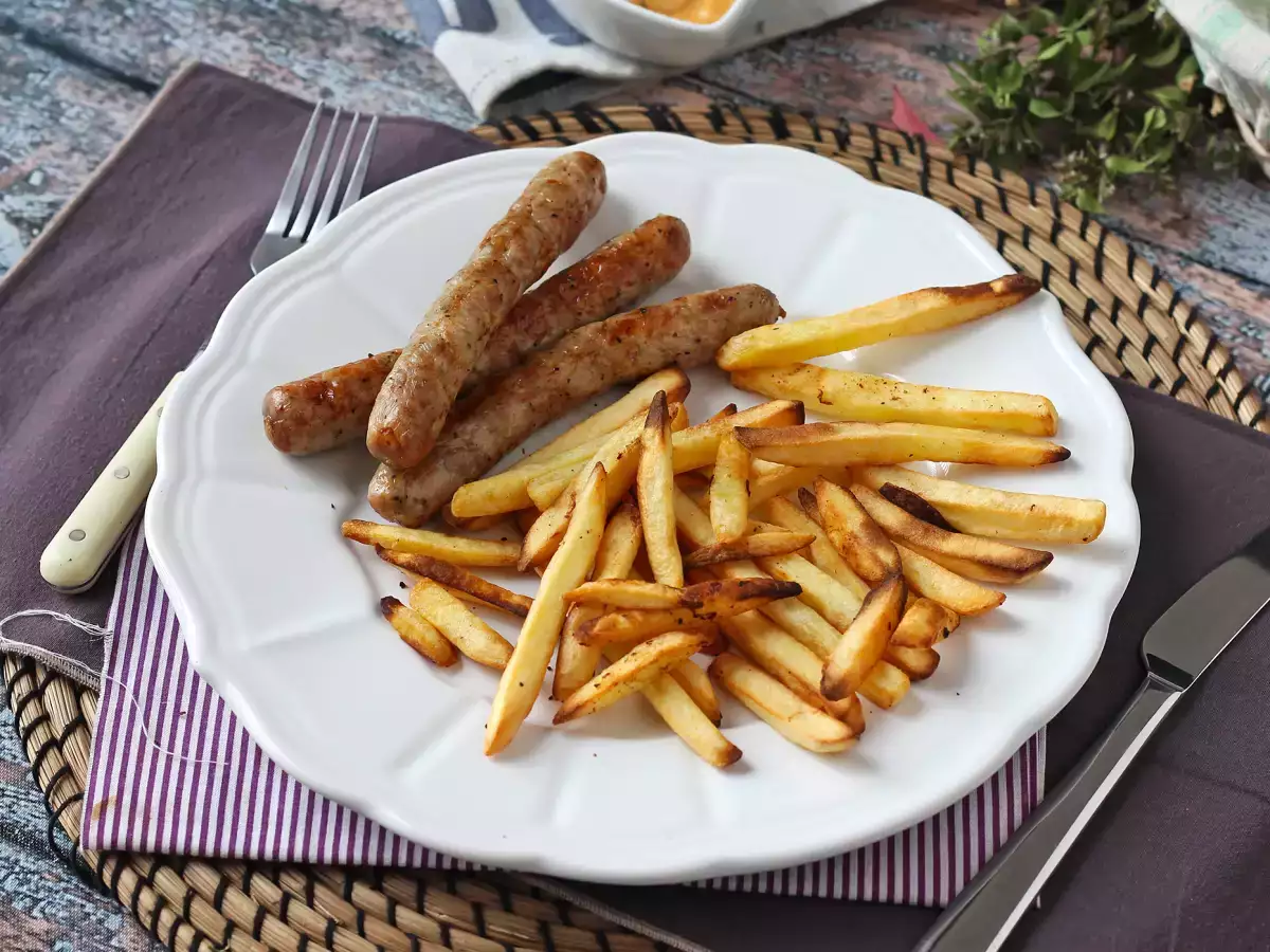 Jak připravit klobásy v horkovzdušné fritéze? - foto 3