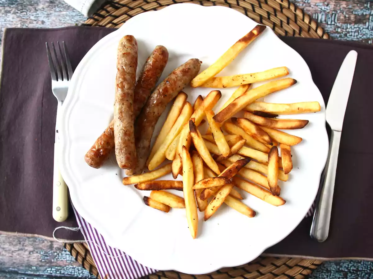 Jak připravit klobásy ve fritéze Air Fryer?