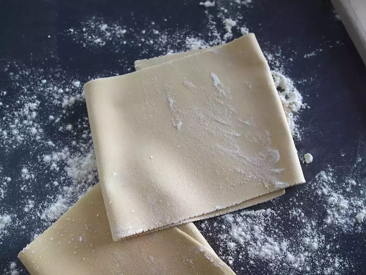 Jak připravit vaječné těstoviny na lasagne - foto 2