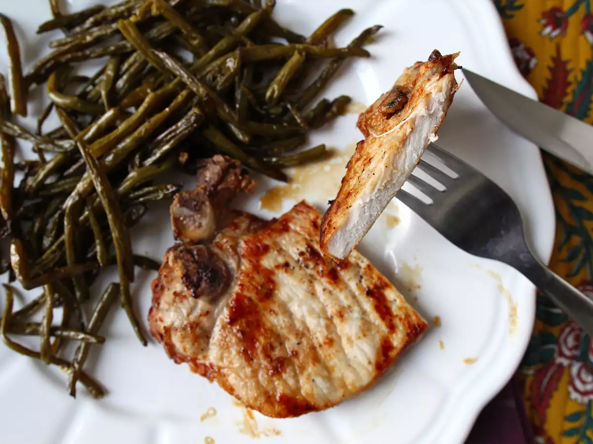 Jak připravit vepřovou kotletu v horkovzdušné fritéze? - foto 2
