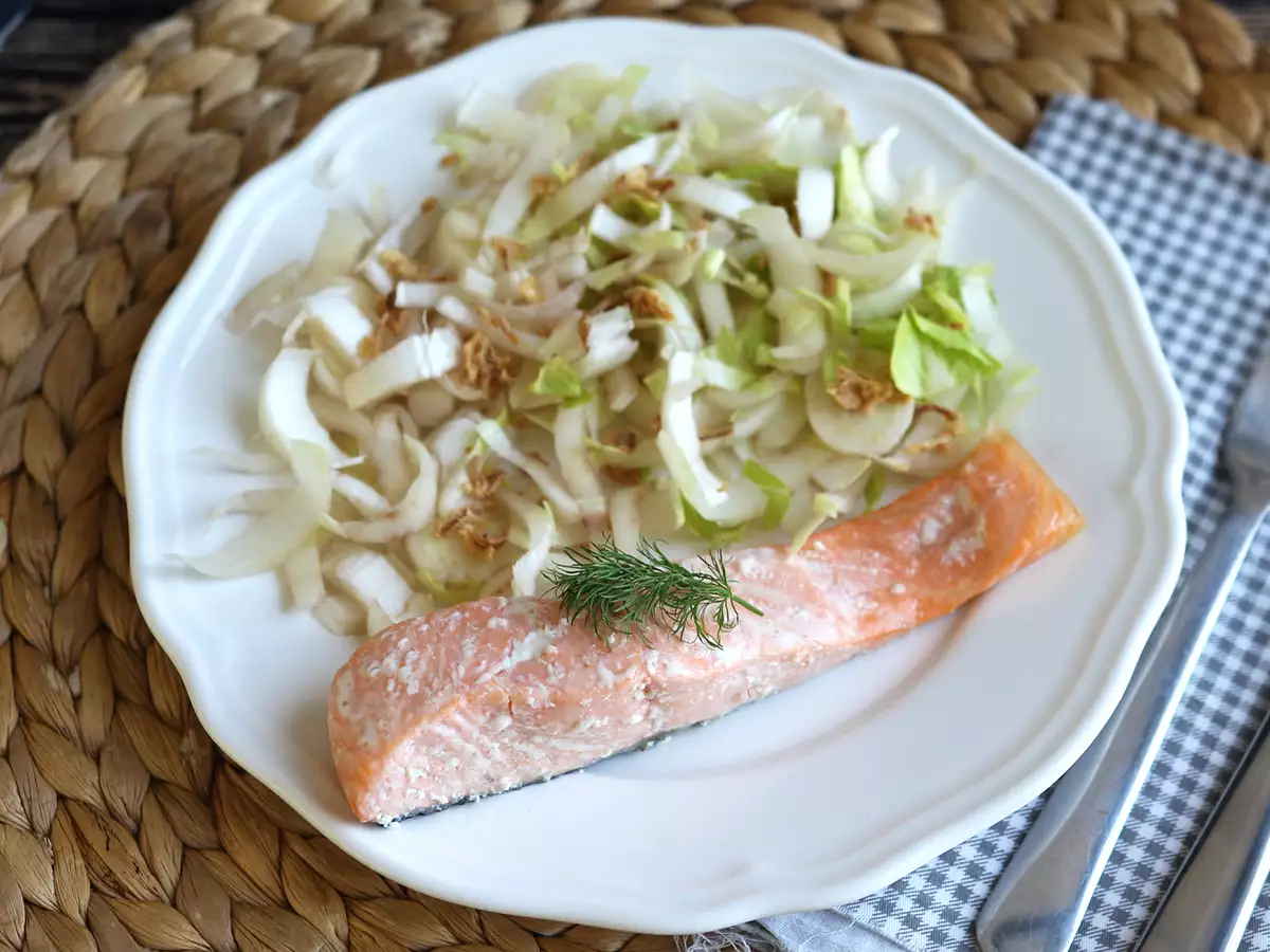 Jak uvařit steak z lososa na pánvi? - foto 2
