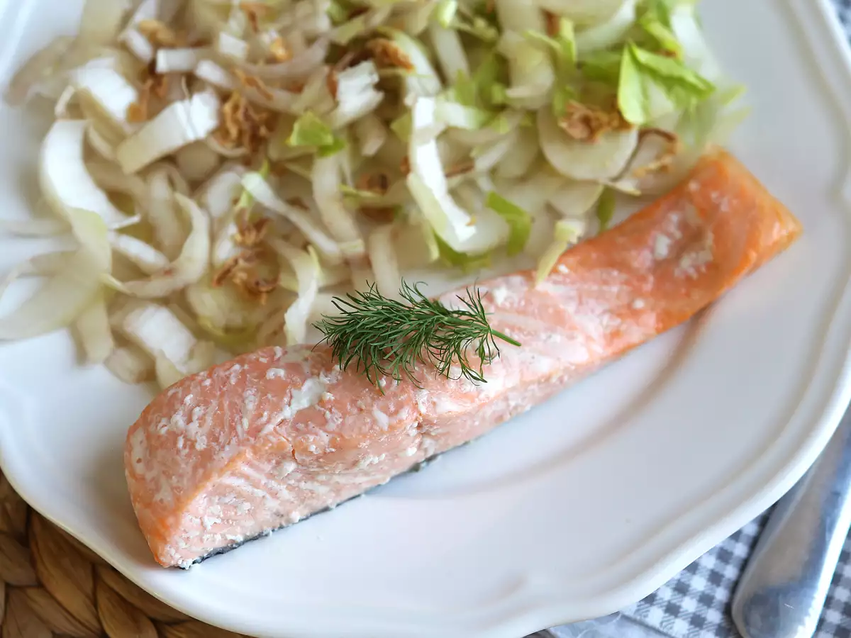 Jak uvařit steak z lososa na pánvi? - foto 4