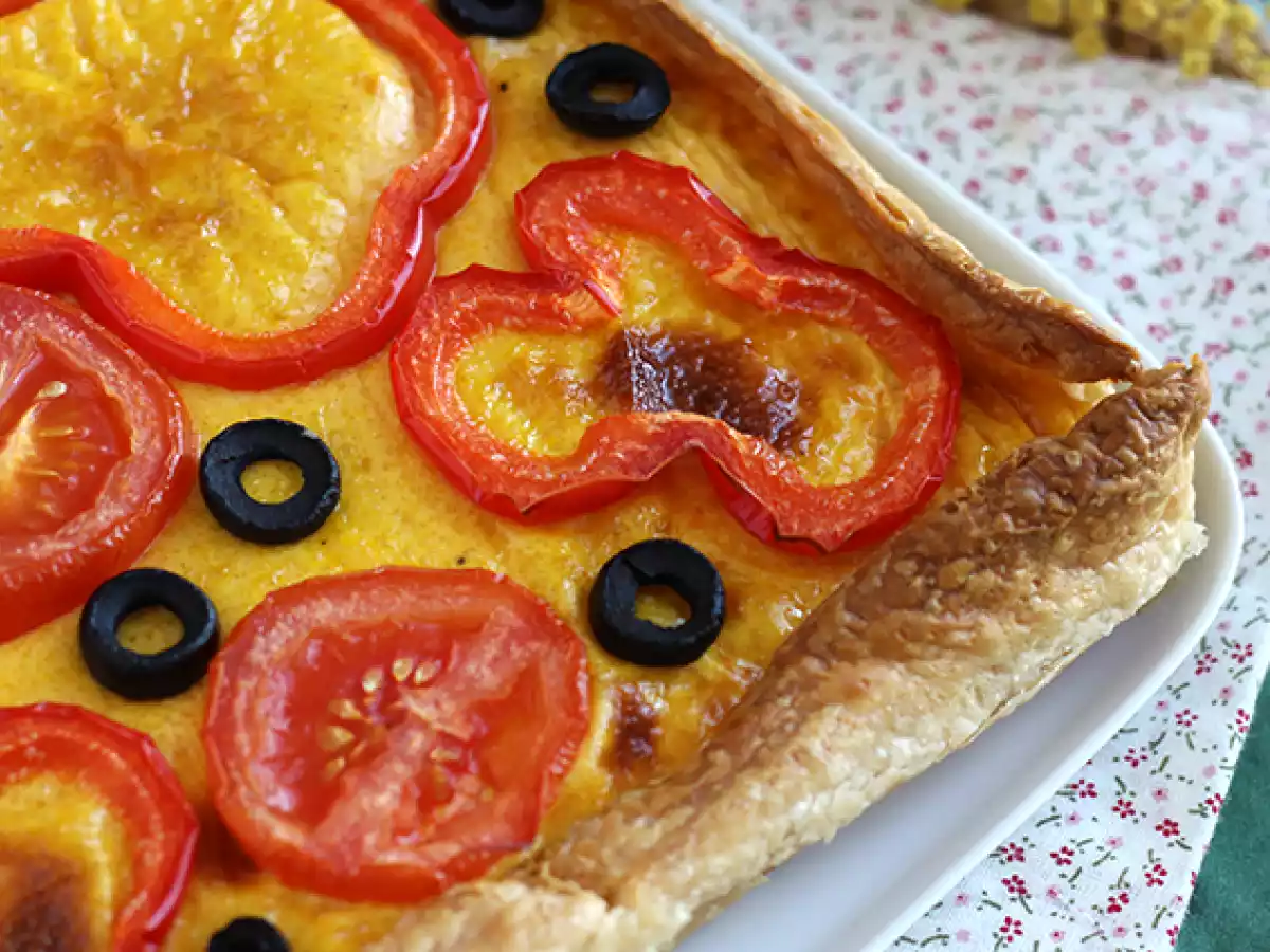 Jarní mrkvový quiche - foto 2