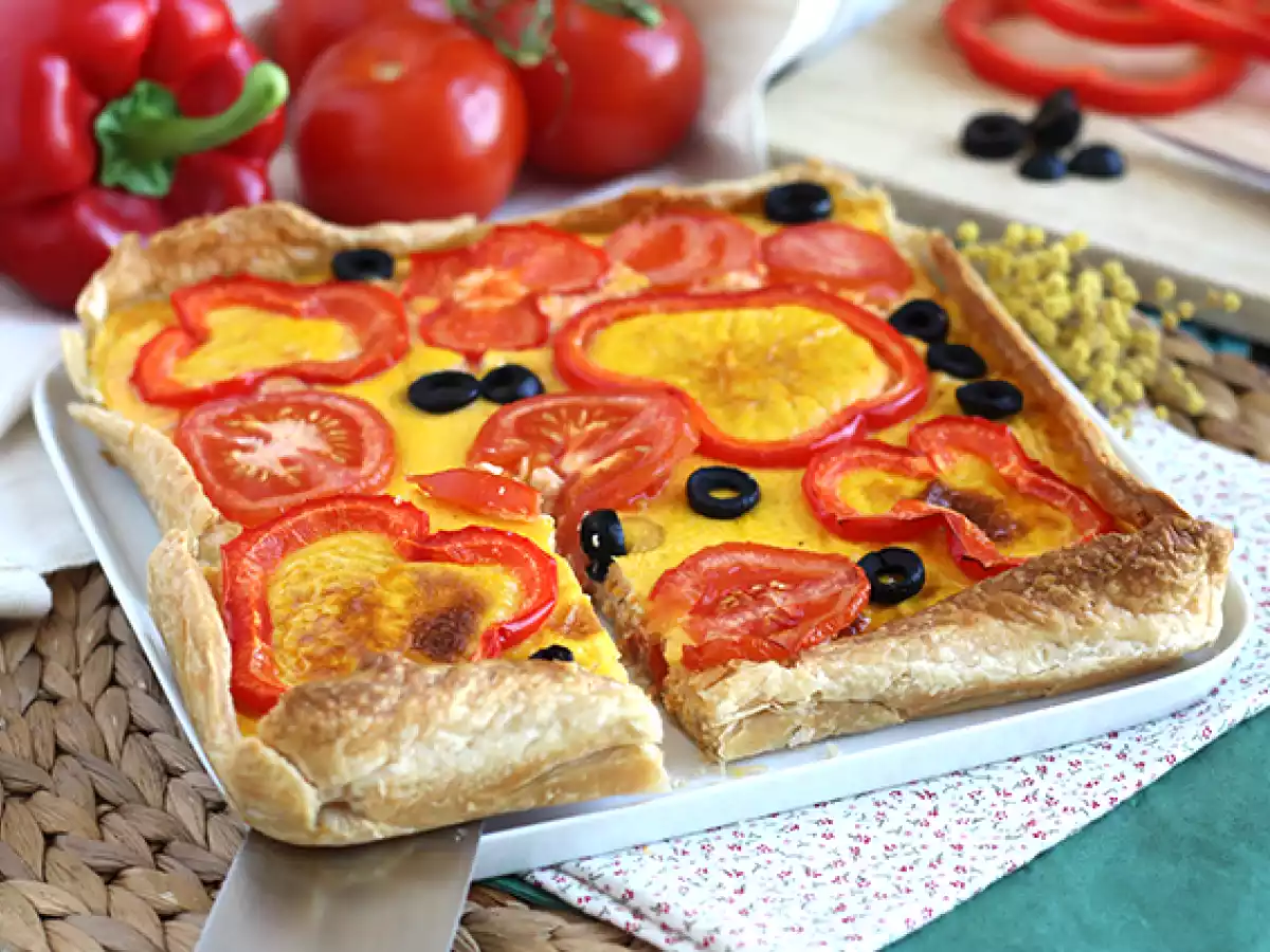 Jarní mrkvový quiche - foto 3