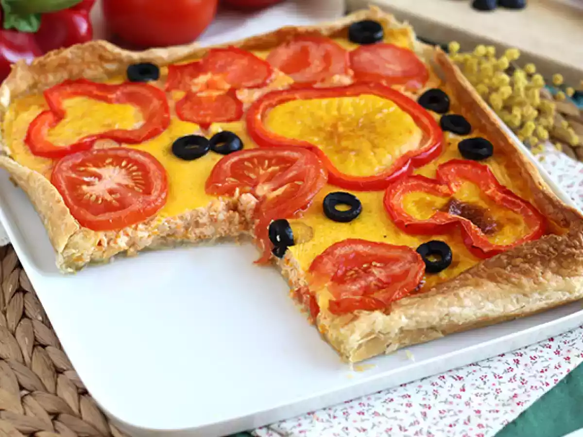 Jarní mrkvový quiche - foto 5