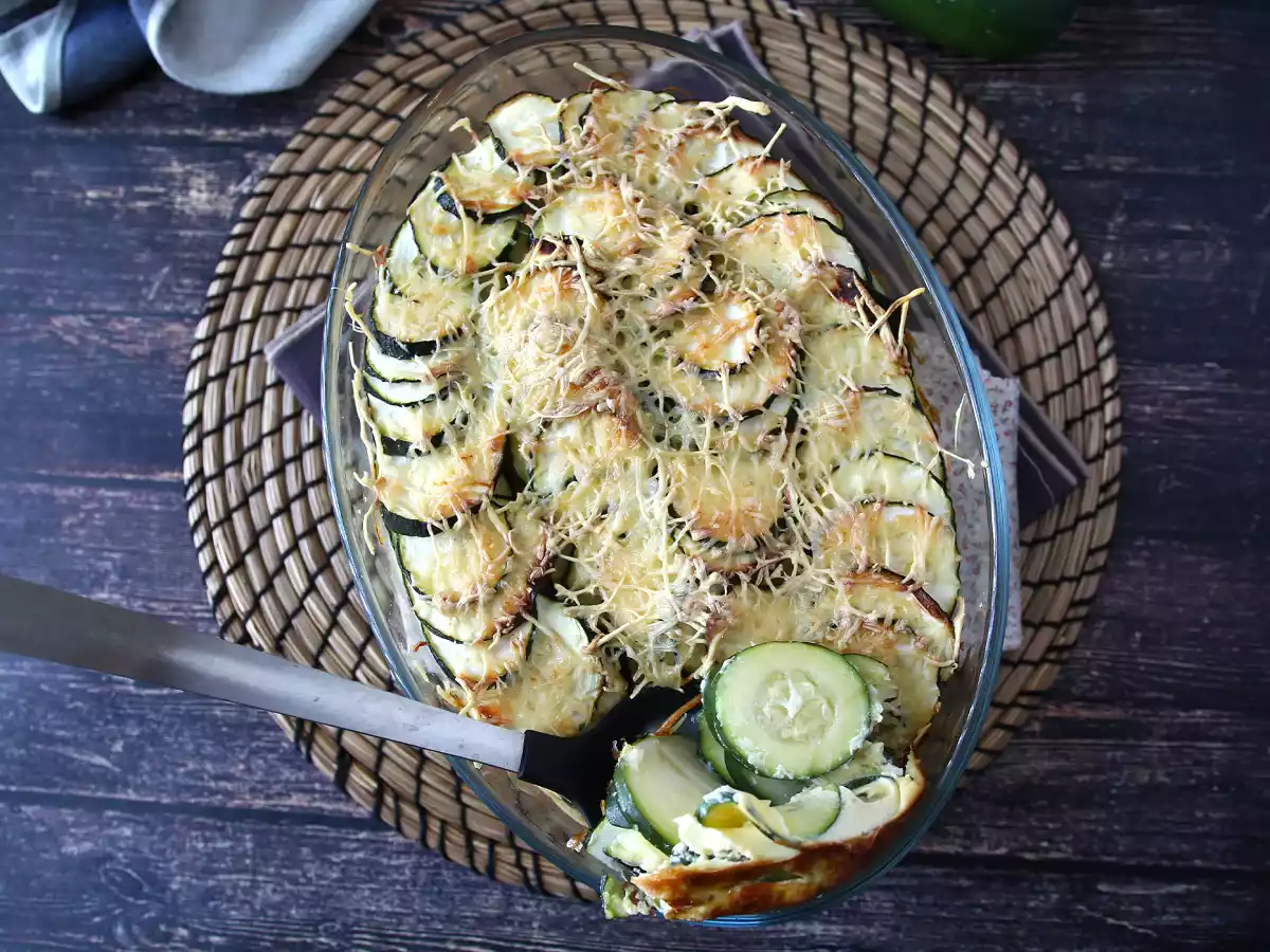 Jednoduchý cuketový gratin - foto 2