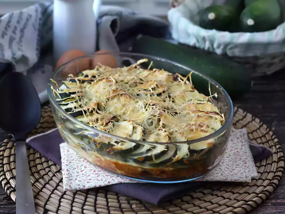 Jednoduchý cuketový gratin - foto 3