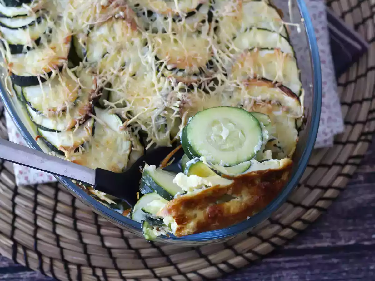 Jednoduchý cuketový gratin - foto 4