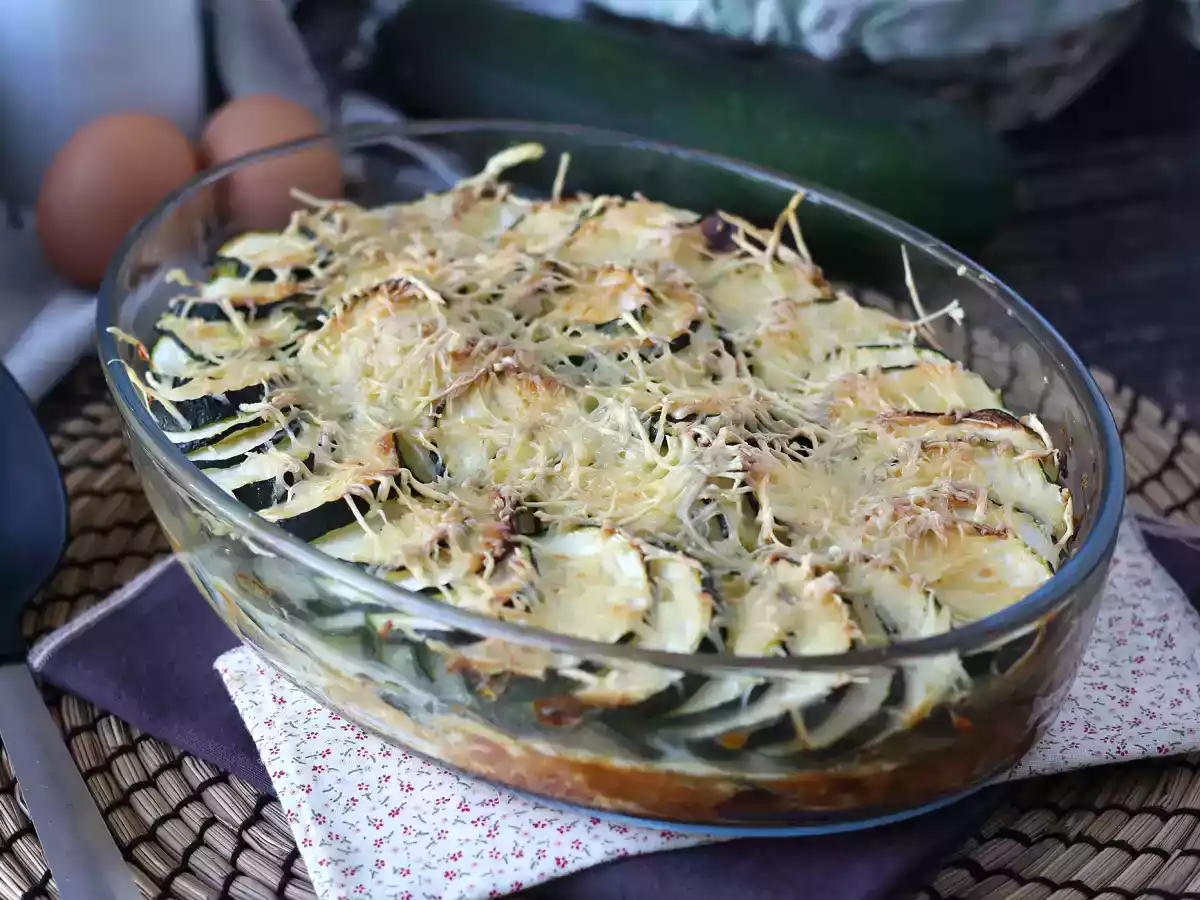 Jednoduchý cuketový gratin - foto 5