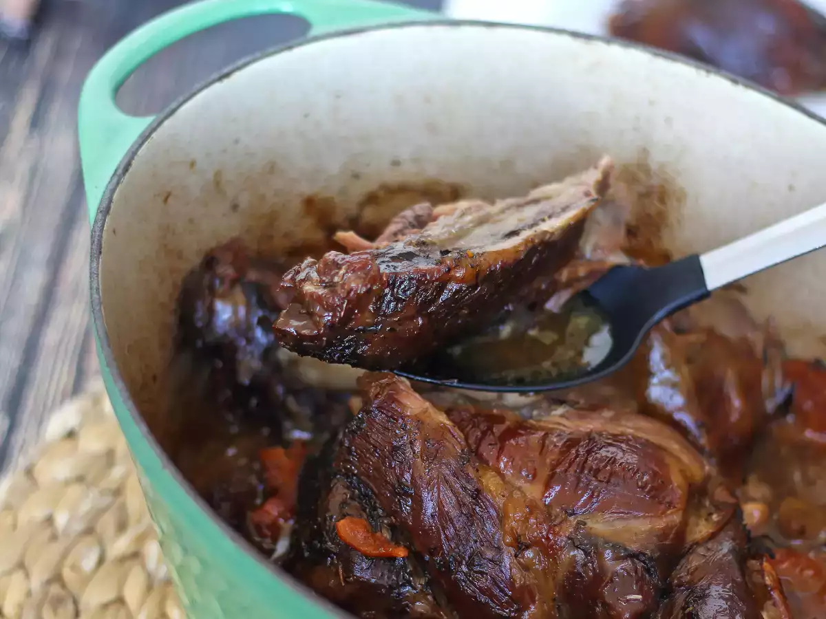 Jehněčí kýta v 7 hodin: velmi snadný recept - foto 4