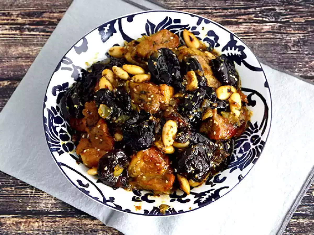 Jehněčí tajine se sušenými švestkami (postup a video) - foto 2