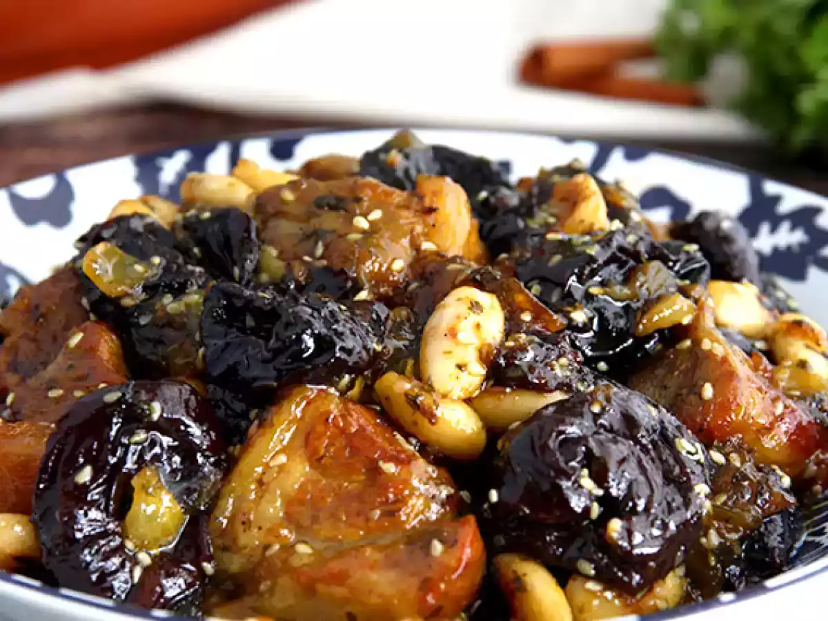 Jehněčí tajine se sušenými švestkami (postup a video) - foto 3